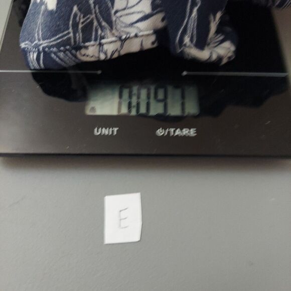 Leith Blue Floral Wrap Dress Flutter Sleeve Midi Sz Small - Picture 10 of 10